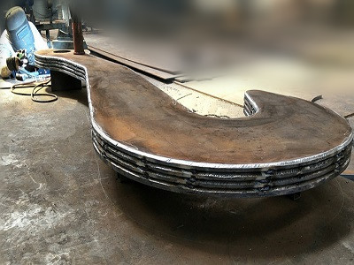 125T鋼包吊具正抓緊生産